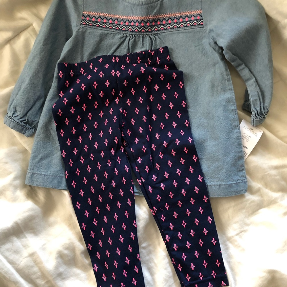 Carter’s 18 month denim outfit